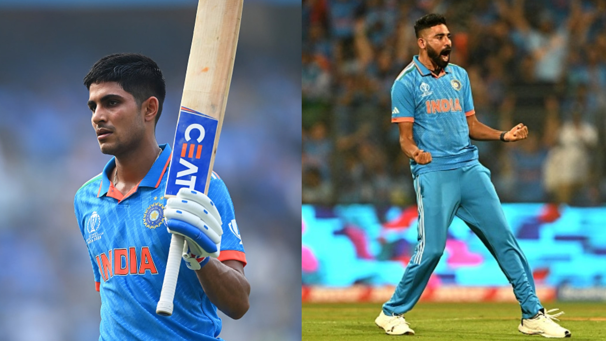 Shubman Gill and Mohammed Siraj attain no.1 spot in latest ICC ODI rankings; dethrone Babar Azam and Shaheen Afridi