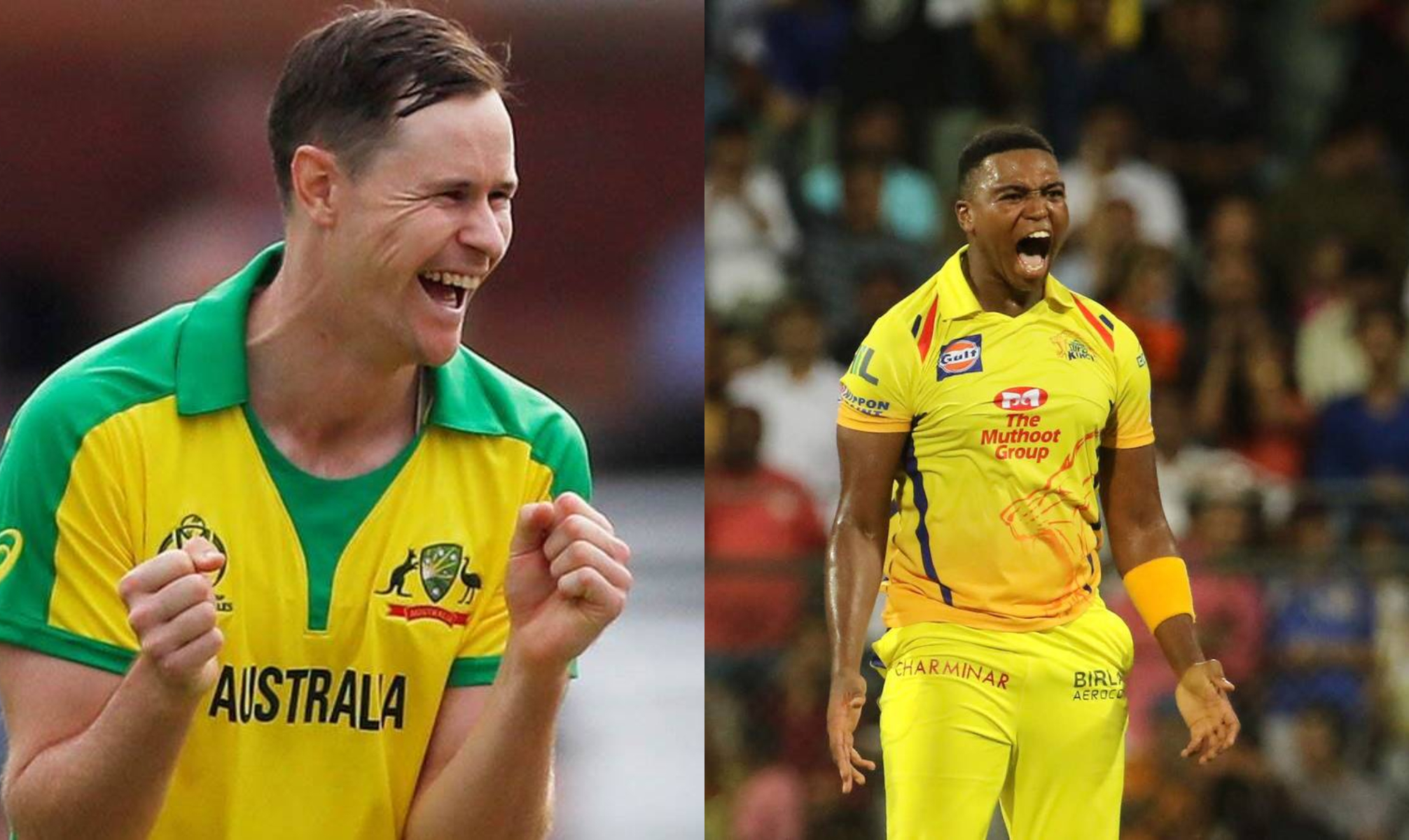 Jason Behrendorff and Lungi Ngidi are yet to arrive in India for IPL 2021 | Getty- BCCI/IPL
