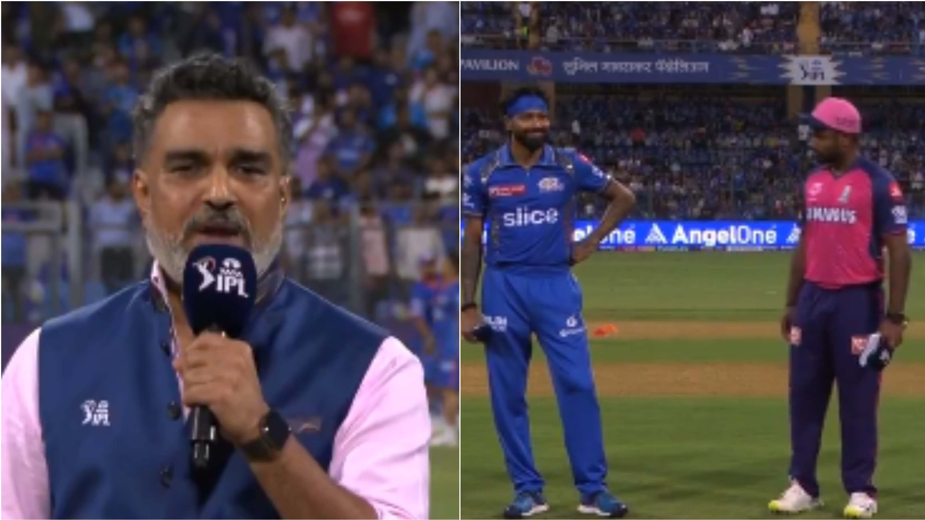 IPL 2024: WATCH – Sanjay Manjrekar asks Mumbai crowd to ‘behave’ after loud boos for Hardik Pandya