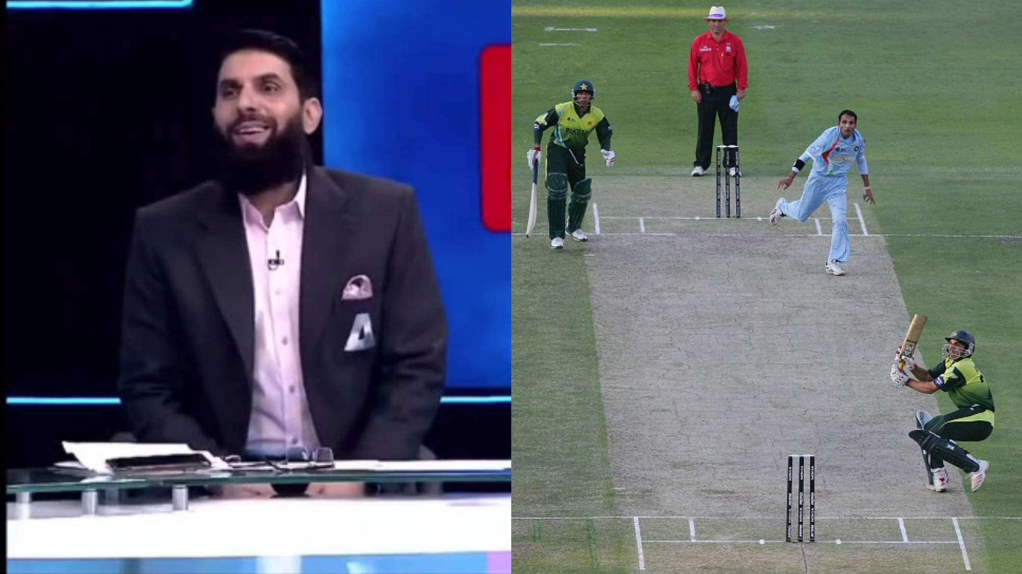 WATCH: “After my shot in 2007 T20 WC Final, they stopped”- Misbah’s hilarious reply to Wasim Akram’s question