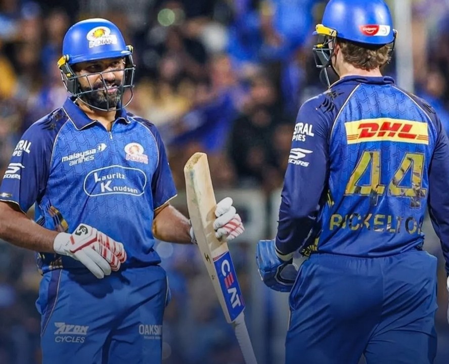 Ryan Rickelton and Rohit Sharma | IPL X