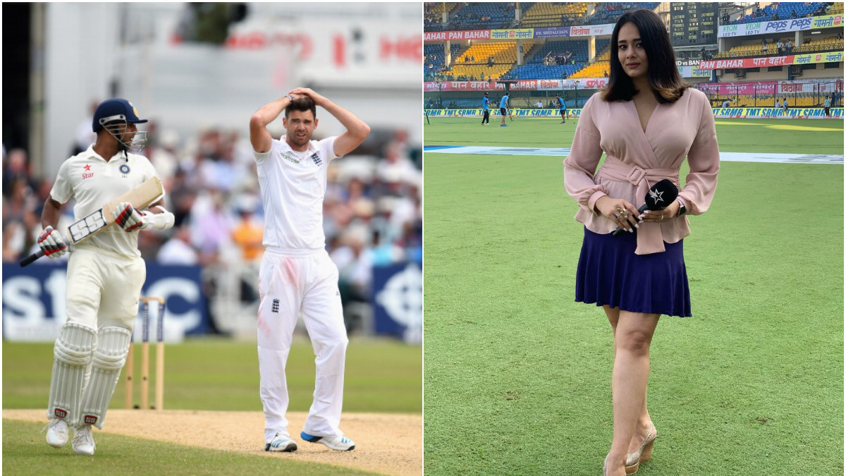 Mayanti Langer shares old photo of husband Stuart Binny dominating James Anderson in 2014