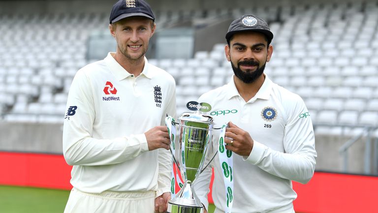 India and England will play four Tests from February 5 | AFP