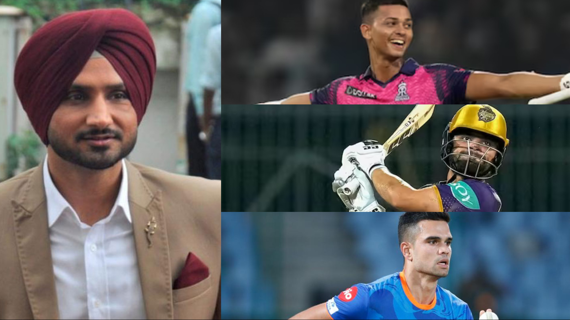 IPL 2023: “Give chance to Jaiswal and Rinku now otherwise...” - Harbhajan Singh; shares advice for Arjun Tendulkar