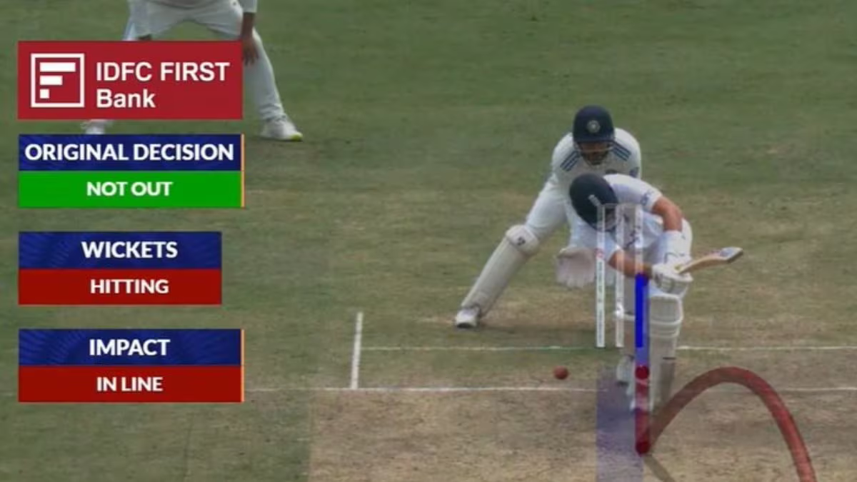 Joe Root's controversial dismissal via DRS in Ranchi Test | X