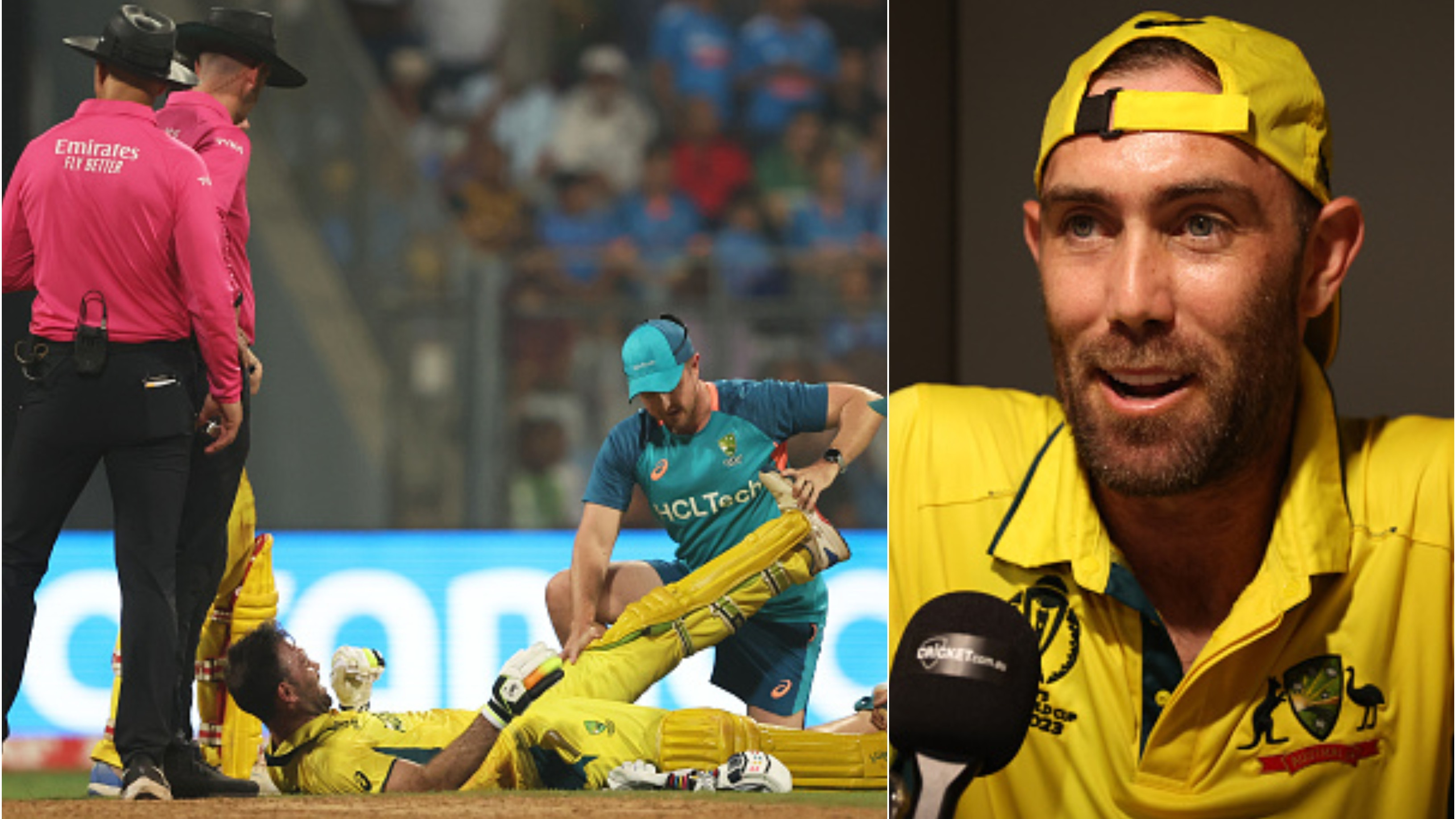 CWC 2023: Glenn Maxwell reveals how close he was to retiring hurt during his epic 201* against Afghanistan