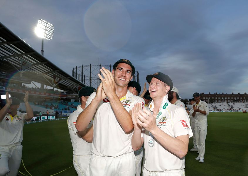 Steve Smith and Pat Cummins remain the no.1 Test batsman and bowler respectively | Getty 