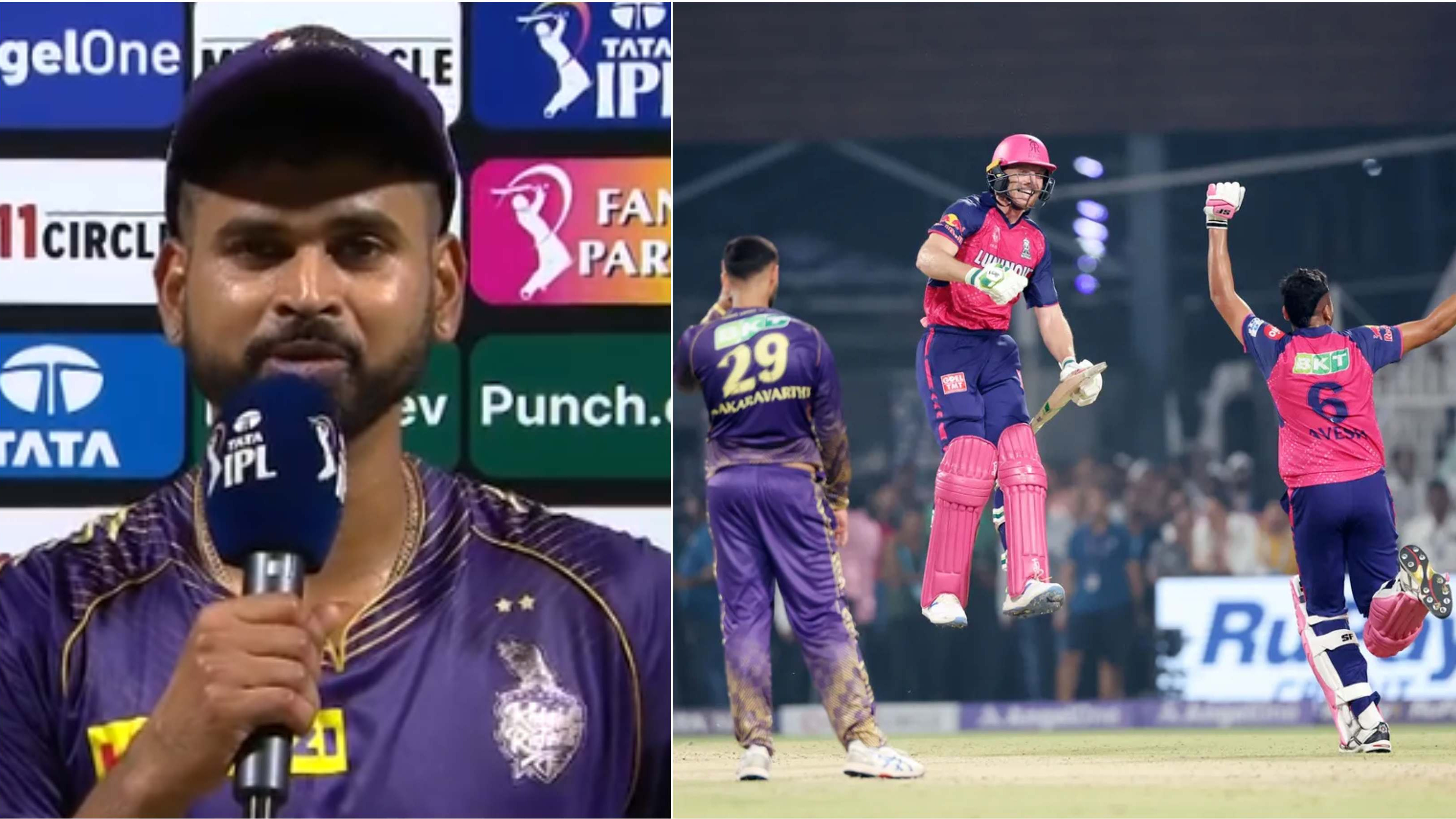 IPL 2024: “Good that it happened now rather than…,” says Shreyas Iyer after KKR allow RR to chase down 224
