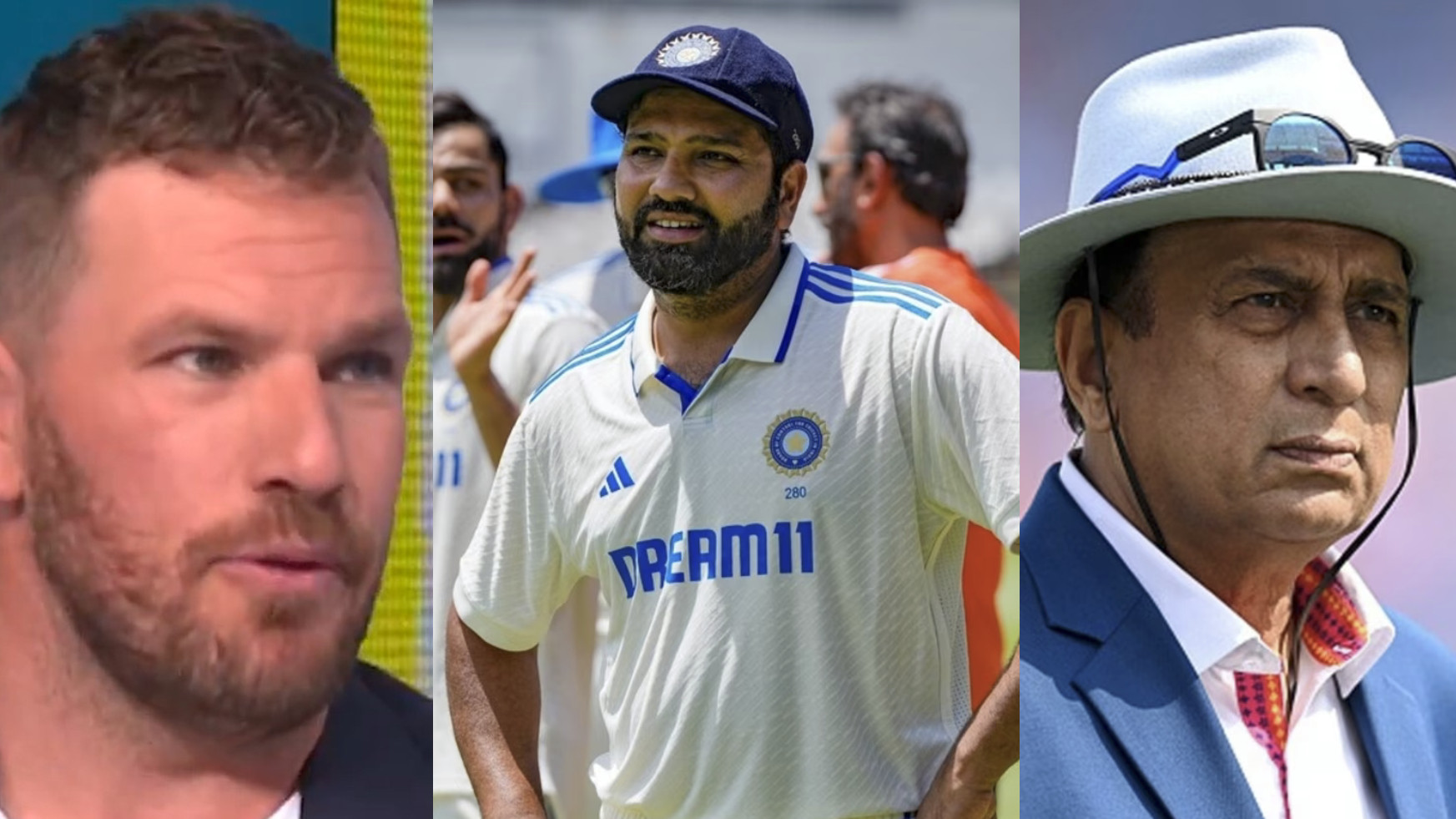 WATCH- Aaron Finch disagrees with Sunil Gavaskar’s demand to replace Rohit Sharma as captain for BGT 2024