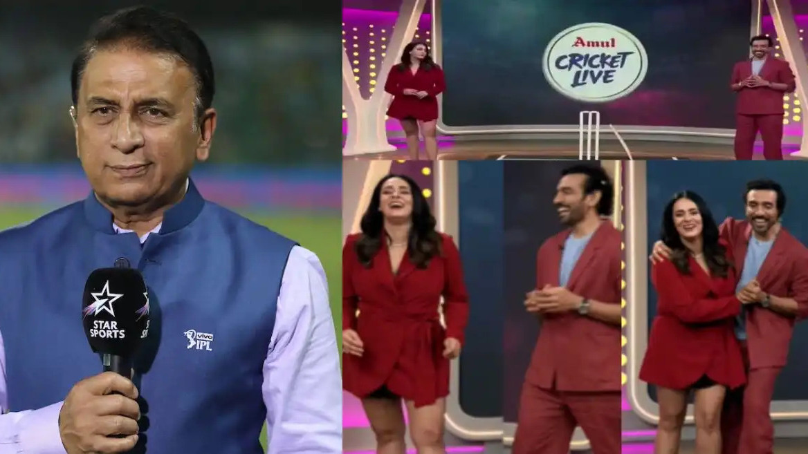 IPL 2025: WATCH- “Robin, why is he wearing Mayanti's trousers?” asks Sunil Gavaskar; Mayanti gives epic reply