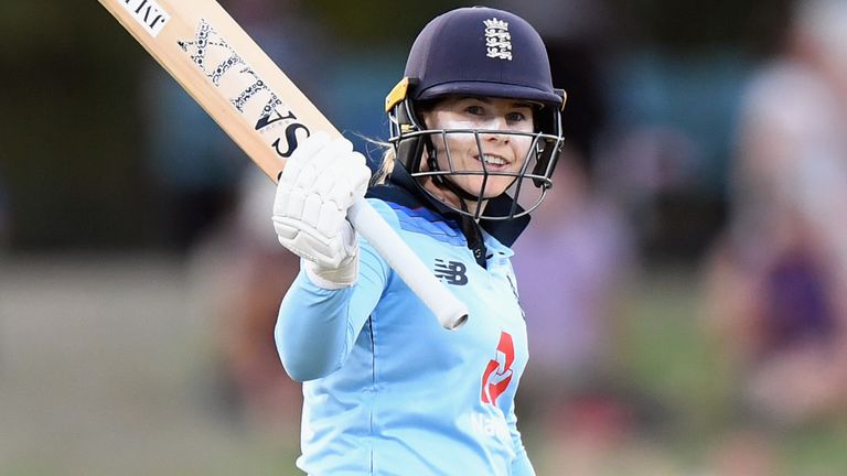 Tammy Beaumont of England won the ICC Women's Player of the Month for February 2021 | Sky Sports