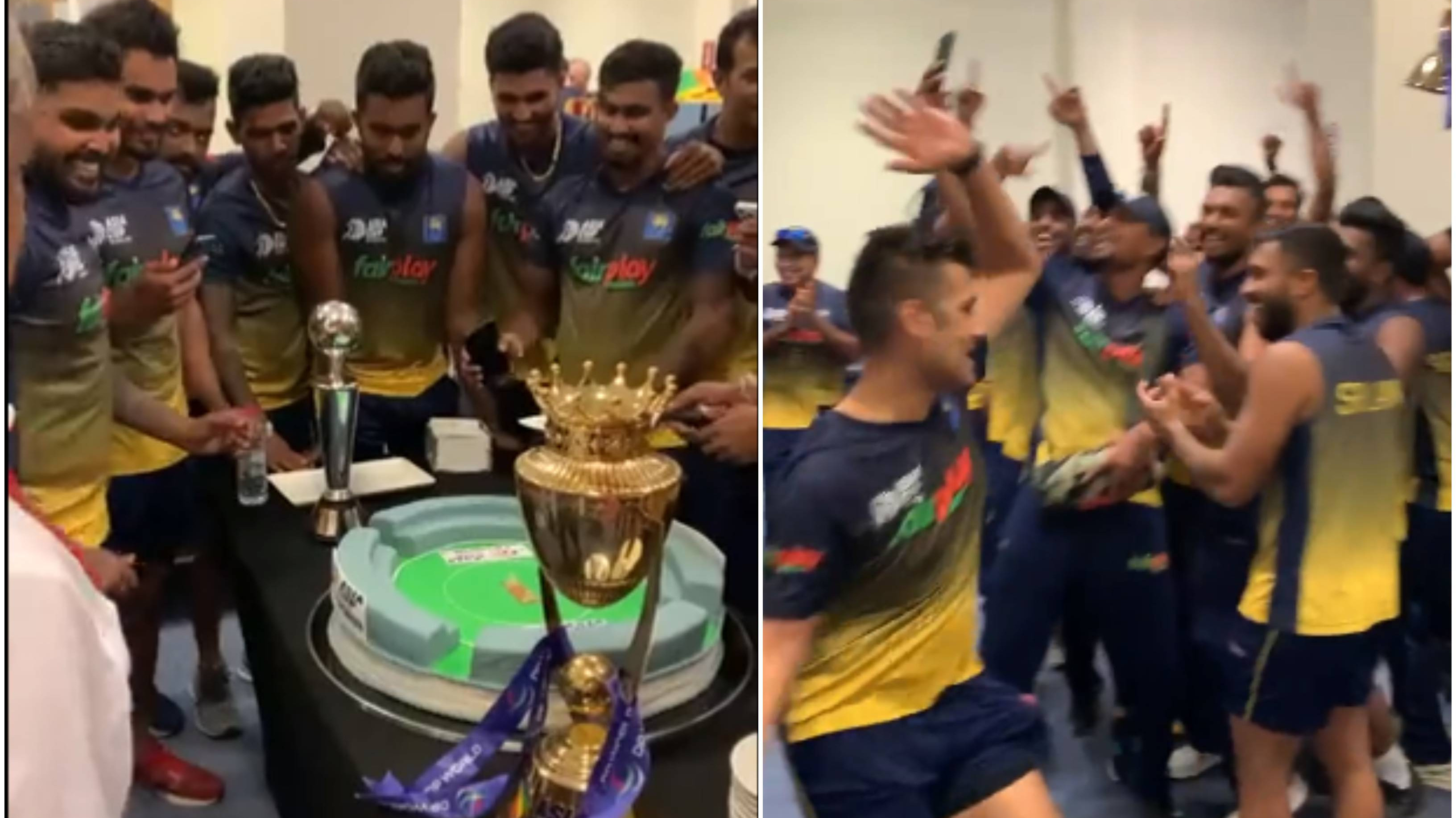 Asia Cup 2022: WATCH – Sri Lankan players’ crazy celebration after clinching the Asia Cup title by defeating Pakistan