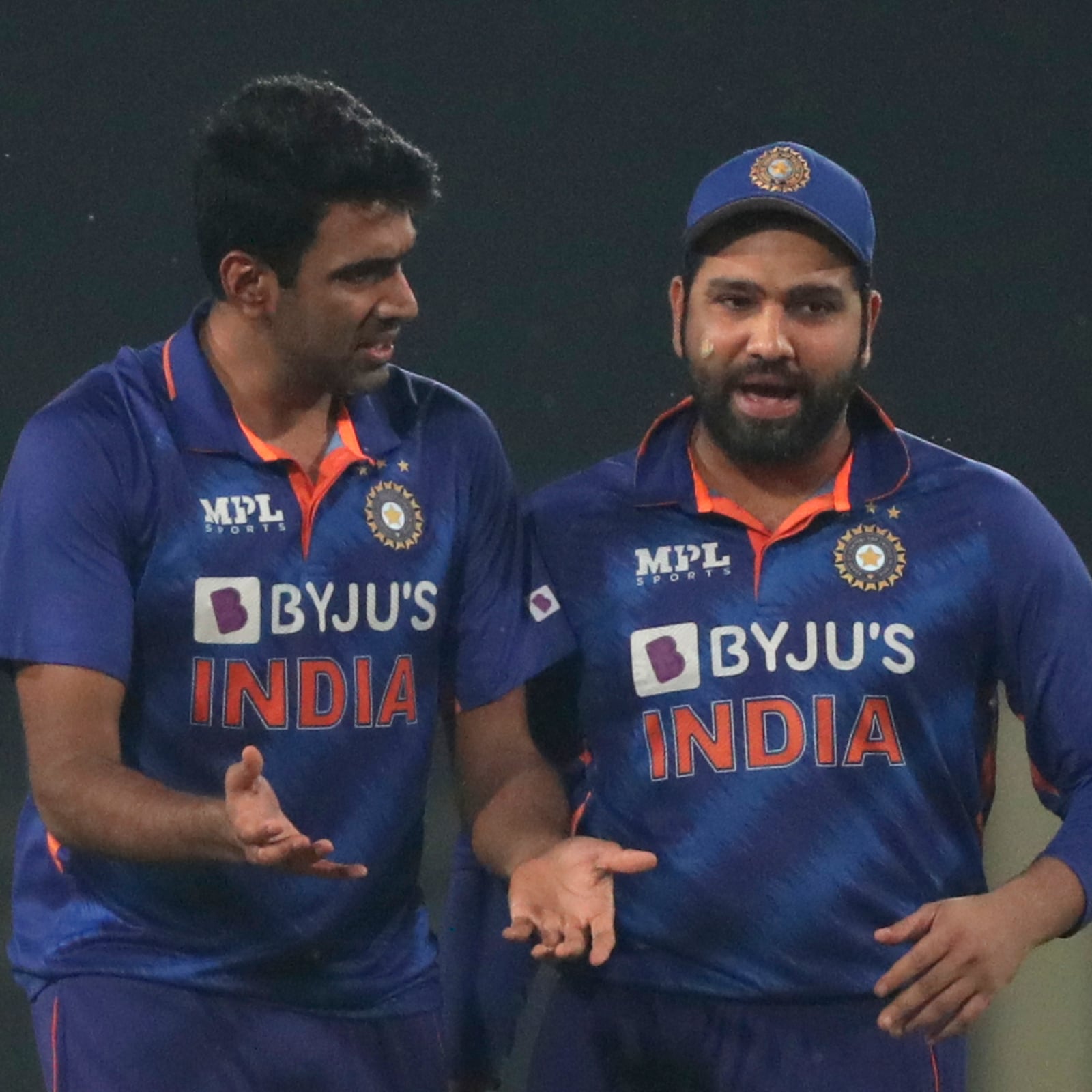 Ashwin and Rohit | AP