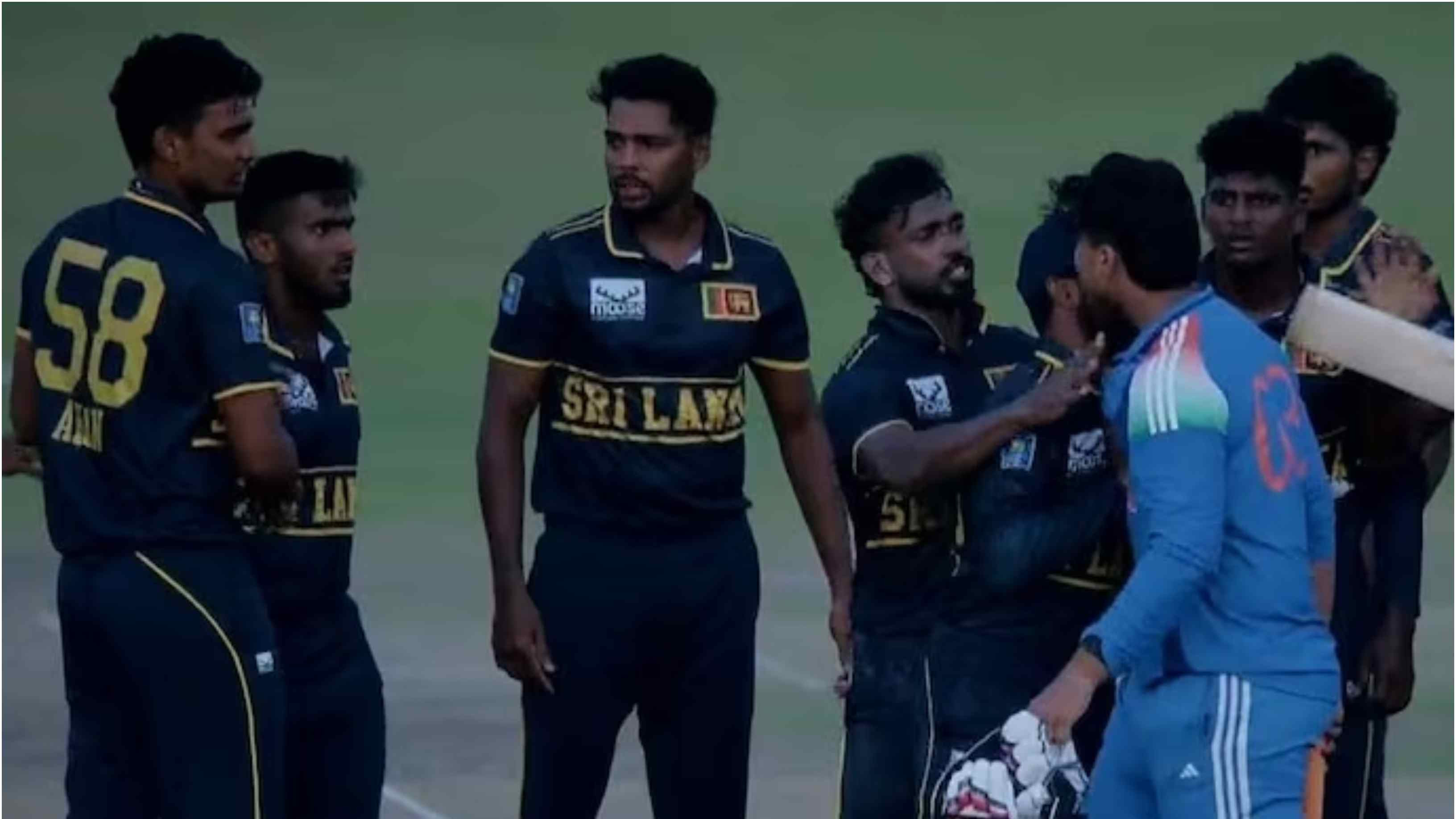 Match referee imposes sanctions on players involved in ugly altercation during Tri-Nation A Series game: Report