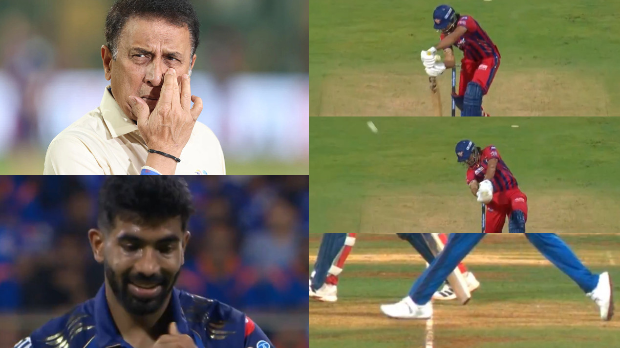 IPL 2026: ‘Clearly unacceptable’- Gavaskar slams Bumrah after his no-balls help Himmat Singh survive