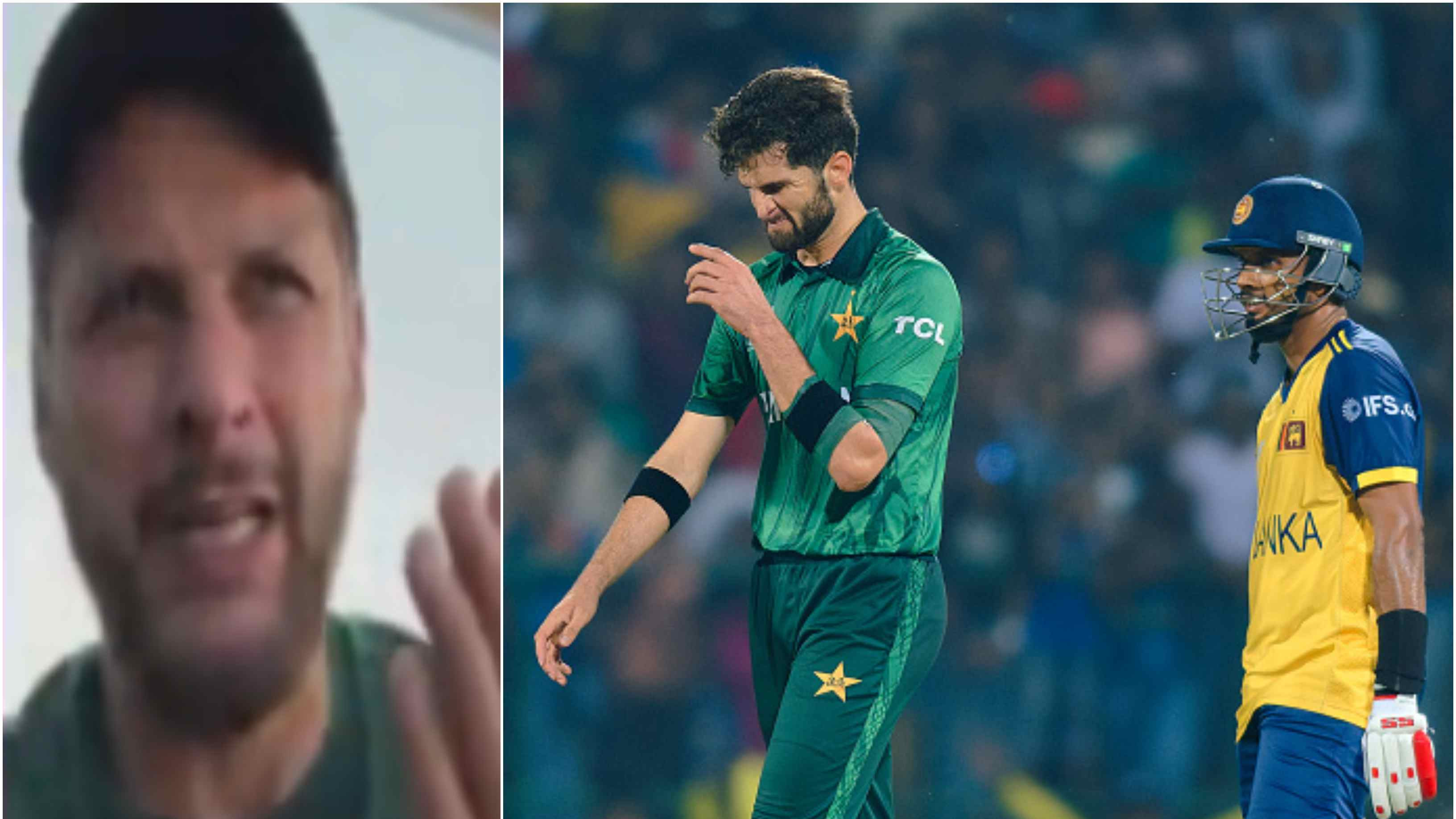 WATCH: “He has been repeating old mistakes,” Shahid Afridi slams son-in-law Shaheen Afridi for terrible last over vs Sri Lanka