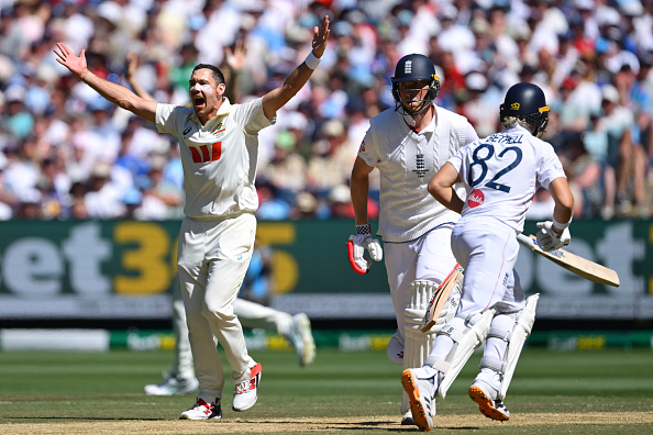 The Melbourne surface was prepared with 10 millimetres of grass on the wicket | Getty