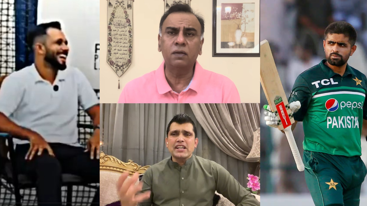 'Should be beaten by a stick'- Basit Ali, Kamran Akmal slam Mohammad Haris for criticizing Babar Azam’s strike rate