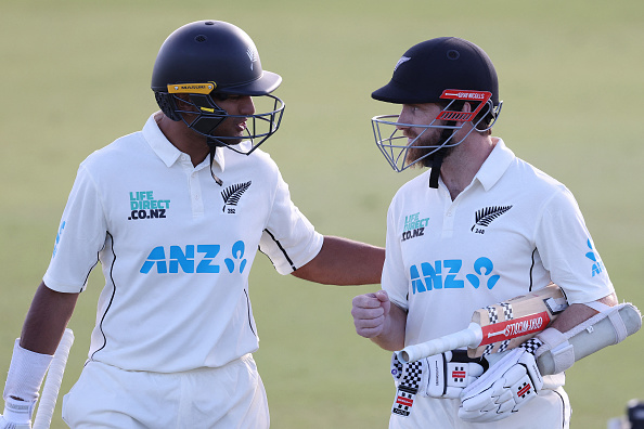 Rachin Ravindra and Kane Williamson | Getty Images