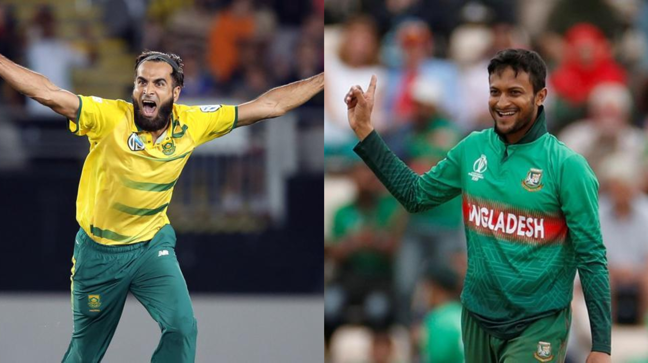 Imran Tahir and Shakib-Al Hasan can bamboozle the best of batsmen on any pitch | Getty