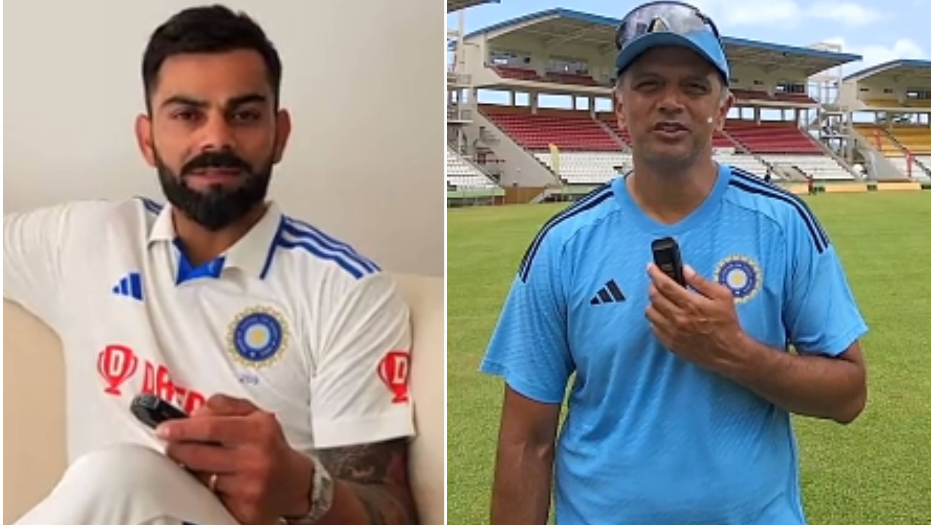 WI v IND 2023: WATCH – “I’m just blessed that we are only two members…,” Kohli, Dravid recall 2011 West Indies tour