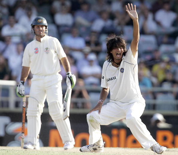 Ricky Ponting (L) and Ishant Sharma (R) | Getty