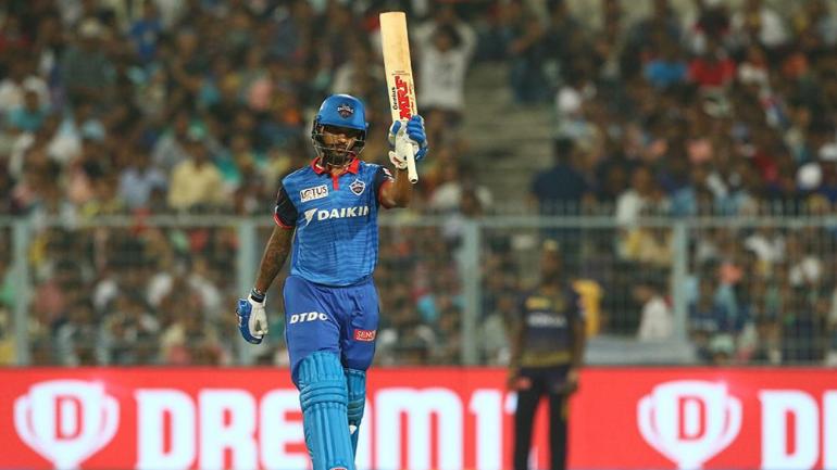 Shikhar Dhawan playing for Delhi Capitals in IPL 2019 | AFP