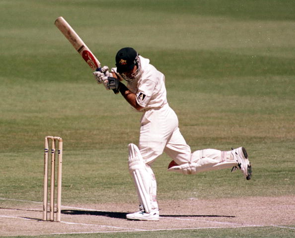Ricky Ponting avoids a bouncer bowled at him by Shoaib Akhtar at WACA in 1999 | Getty