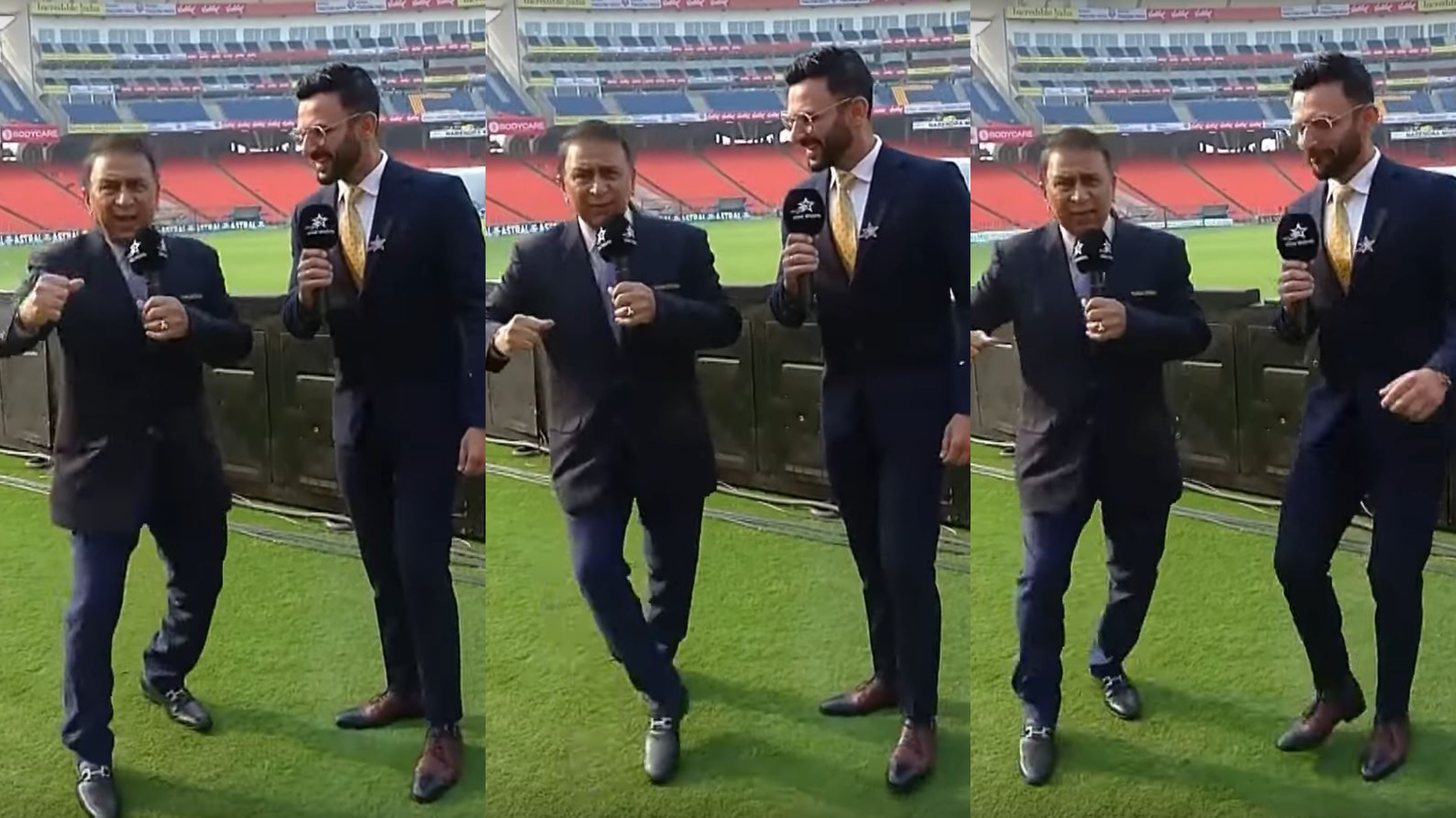 Sunil Gavaskar dancing to 'Naatu Naatu' | Instagram