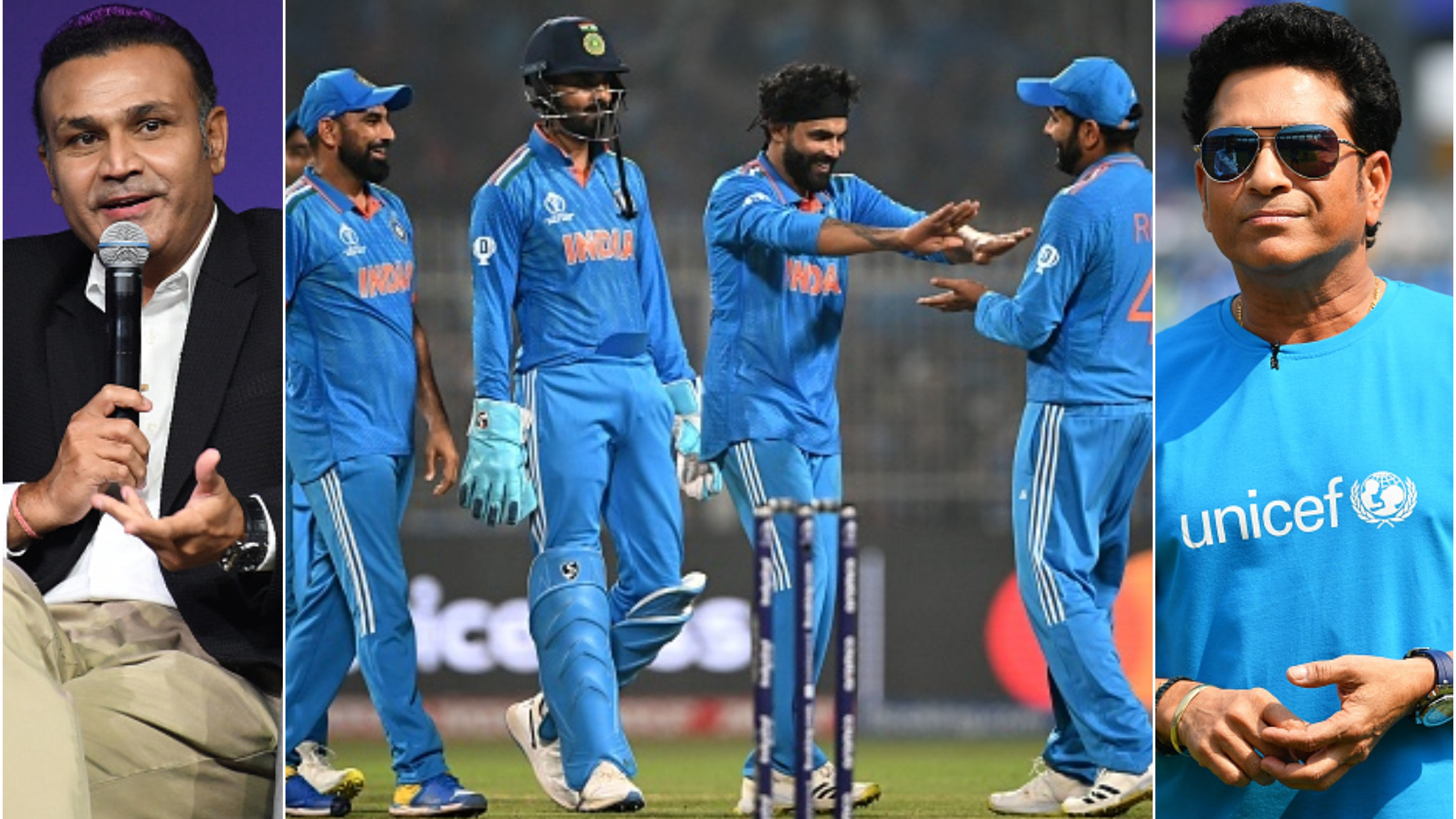 CWC 2023: Cricket fraternity reacts as Ravindra Jadeja’s 5-wicket haul helps India rout South Africa by 243 runs in Kolkata