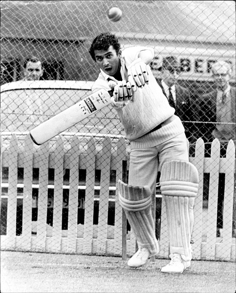 Sunil Gavaskar in action during India's 1971 tour of England | Getty