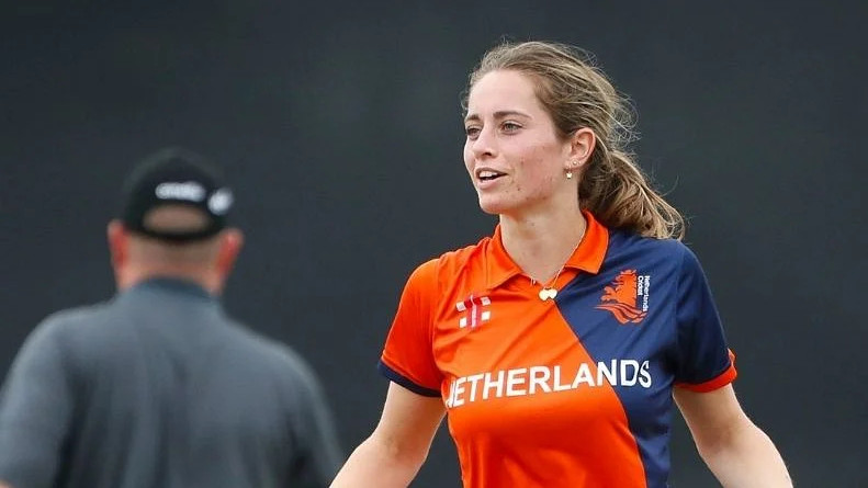 Netherland women's Frederique Overdijk becomes first bowler to take 7 wickets in a T20I