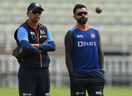 Rahul Dravid and Virat Kohli | Getty