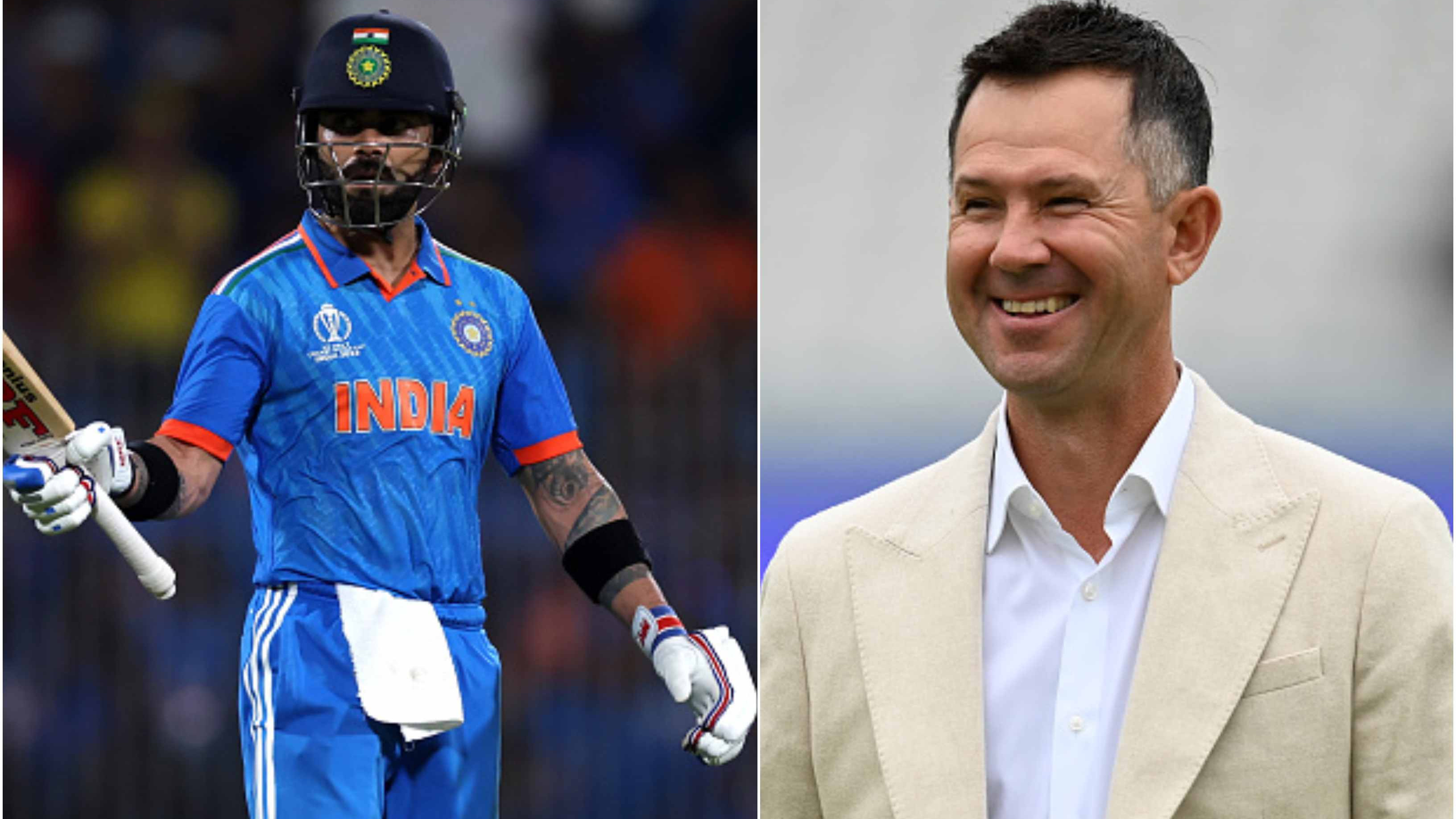 CWC 2023: “He'll definitely get two hundreds,” Ponting backs Kohli to surpass Tendulkar’s ODI tons tally during World Cup