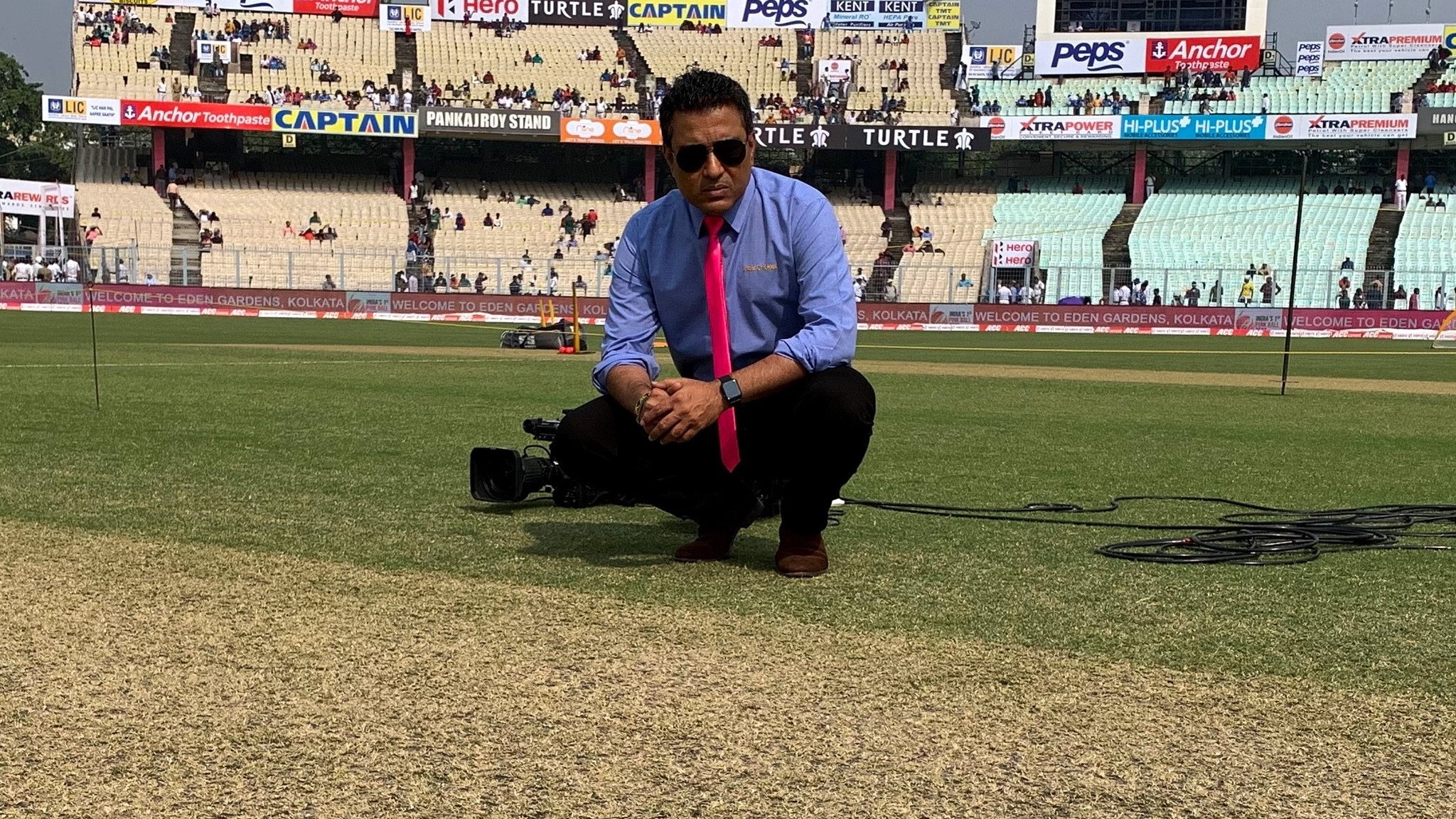 Sanjay Manjrekar didn't feel that pink ball had any visibility issue | Twitter