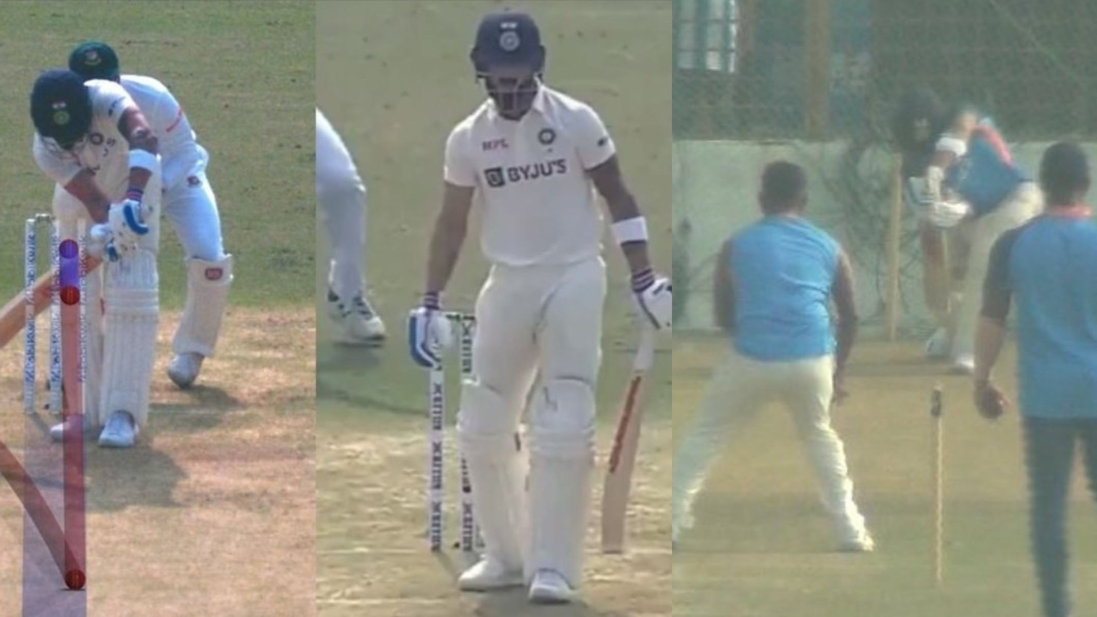 BAN v IND 2022: Virat Kohli bats against left-arm spinner Saurabh Kumar in nets during tea after cheap dismissal