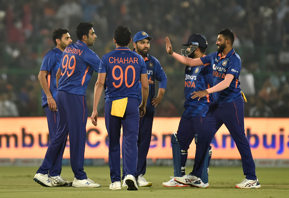 Rohit Sharma lauds his team efforts vs New Zealand | Getty Images
