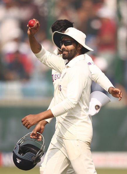 Ravindra Jadeja picked 7/42, his Test best bowling figures | Getty