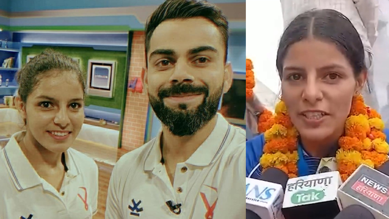WATCH- “He has been my sponsor”- Sakshi Chaudhary thanks Virat Kohli for his support after CWG 2026 Gold medal win in Boxing