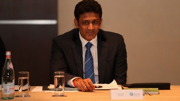 Saliva-ban will be lifted once things go back to normal: Anil Kumble