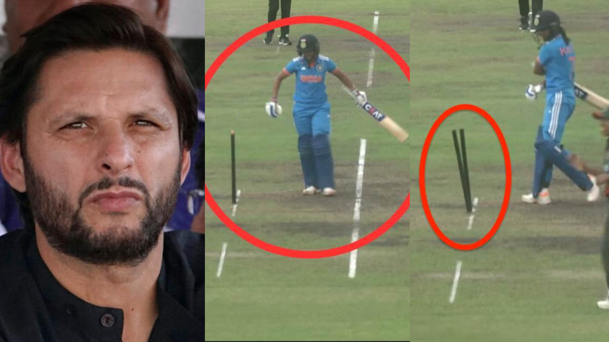 “Way too much”- Shahid Afridi says ICC setting an example for future by punishing Harmanpreet Kaur