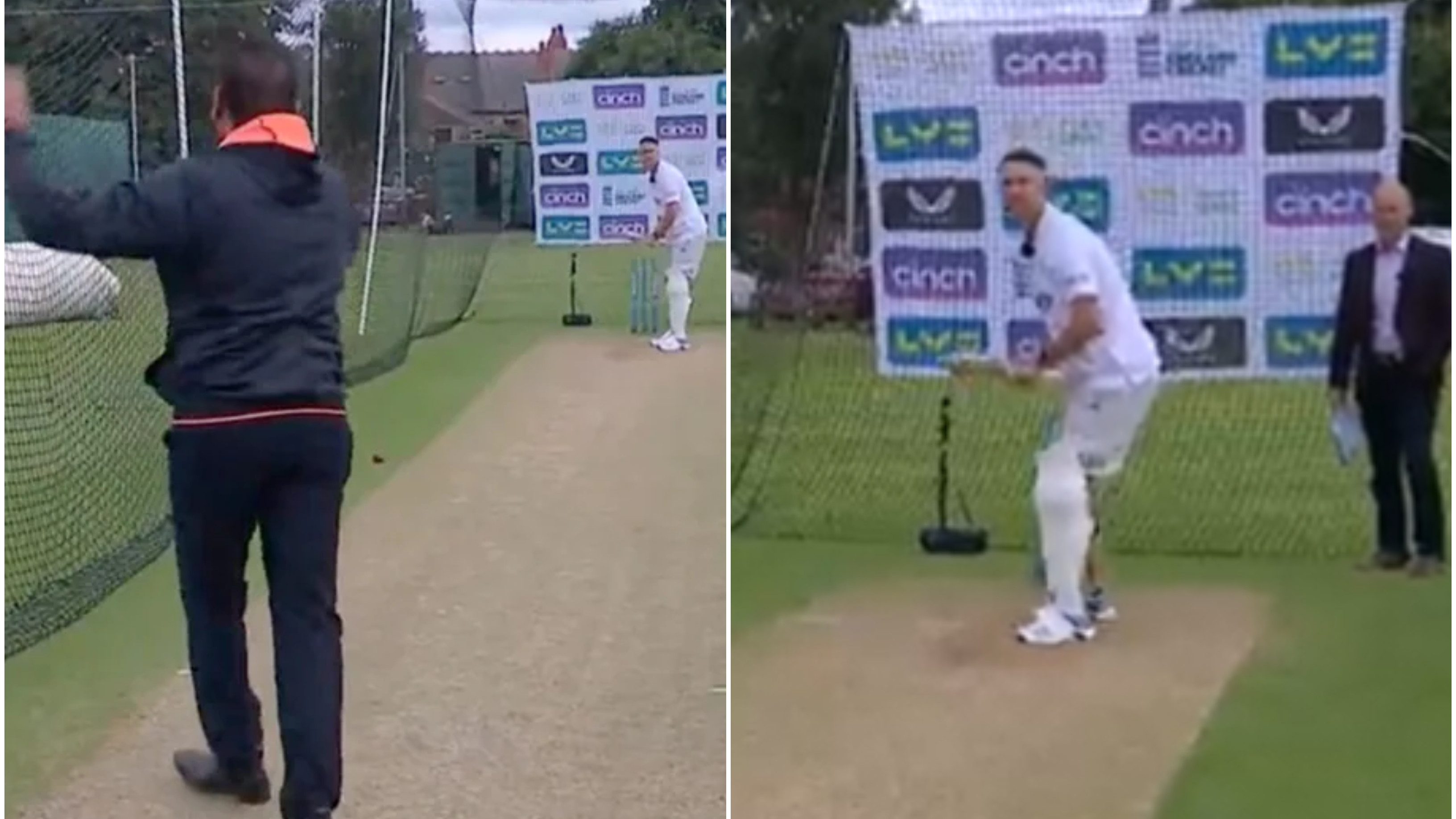 ENG v IND 2022: WATCH – Shastri bowls to Pietersen in nets as latter shares masterclass on how to play spin
