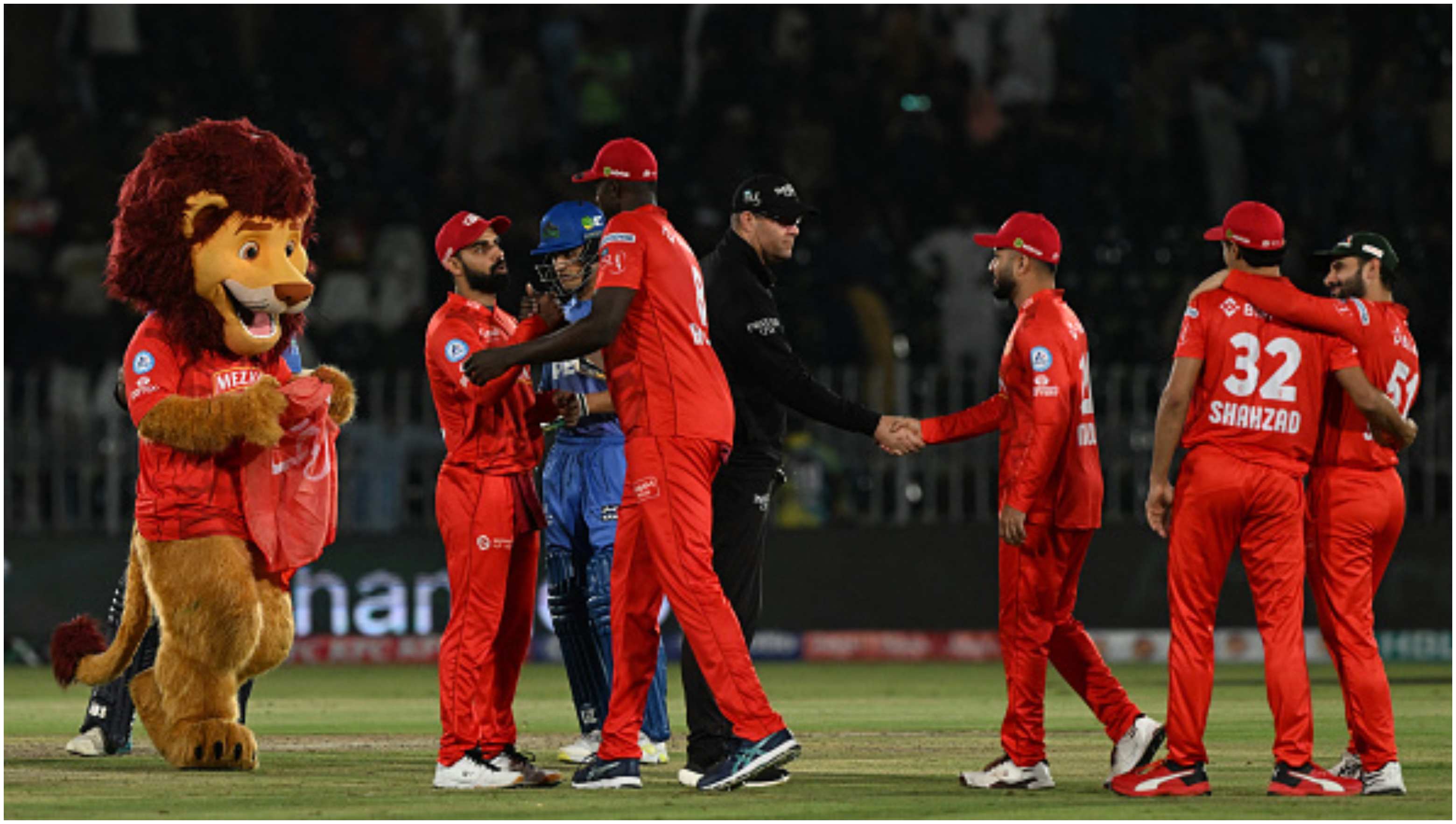 Visuals from PSL 2025 match | Getty