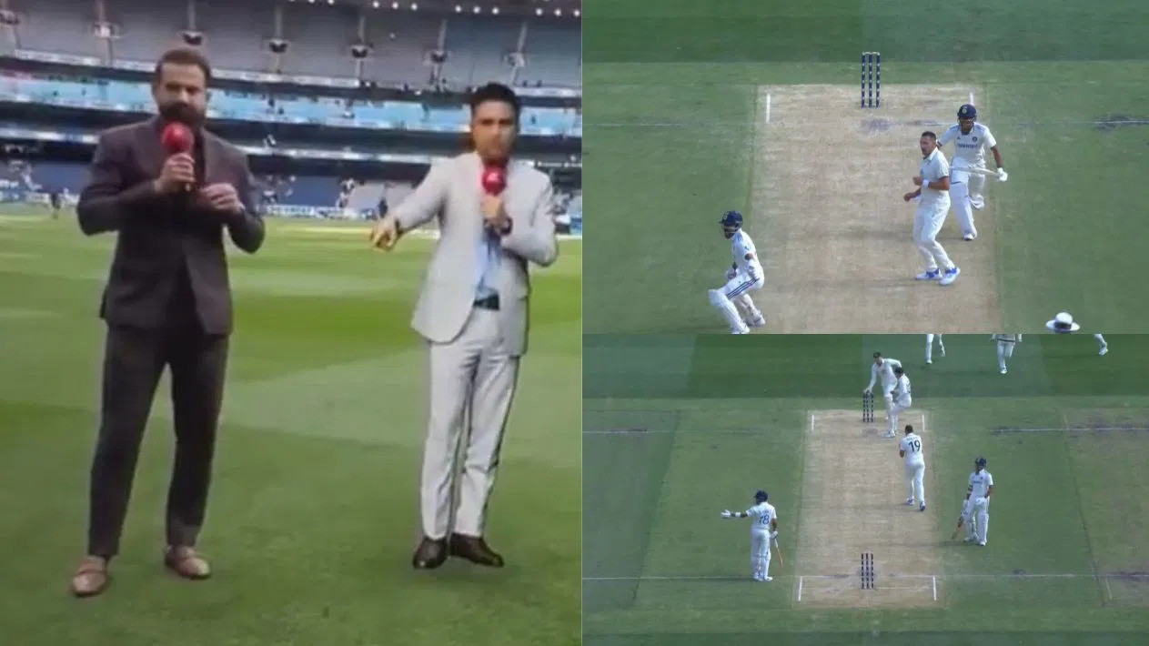 BGT 2024: WATCH- “Aap hi boliye”- Irfan Pathan and Sanjay Manjrekar's heated argument over Jaiswal-Kohli run out