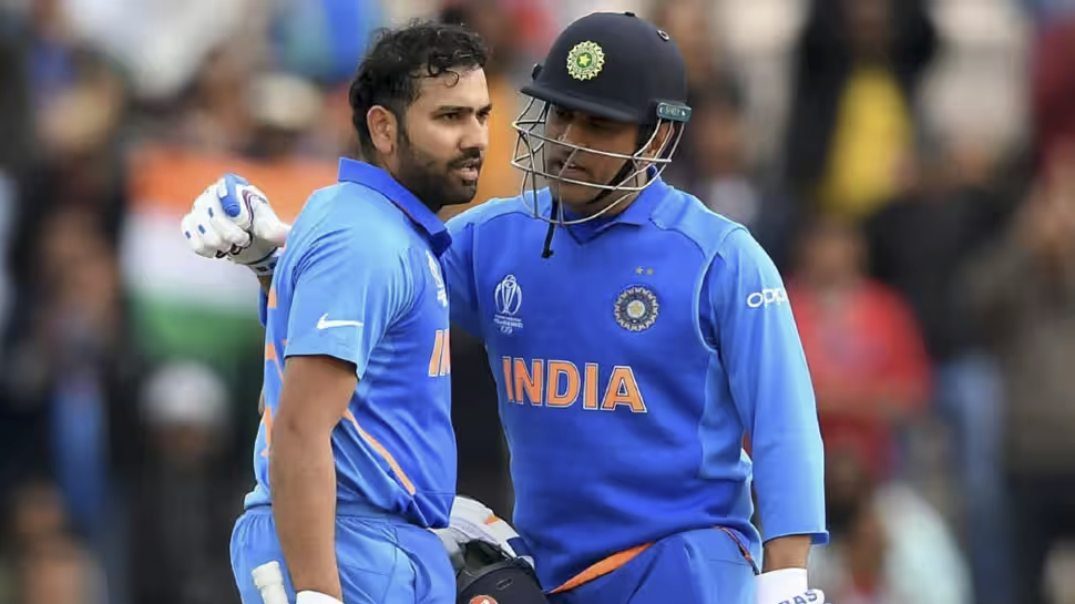 Rohit Sharma and MS Dhoni  | Getty