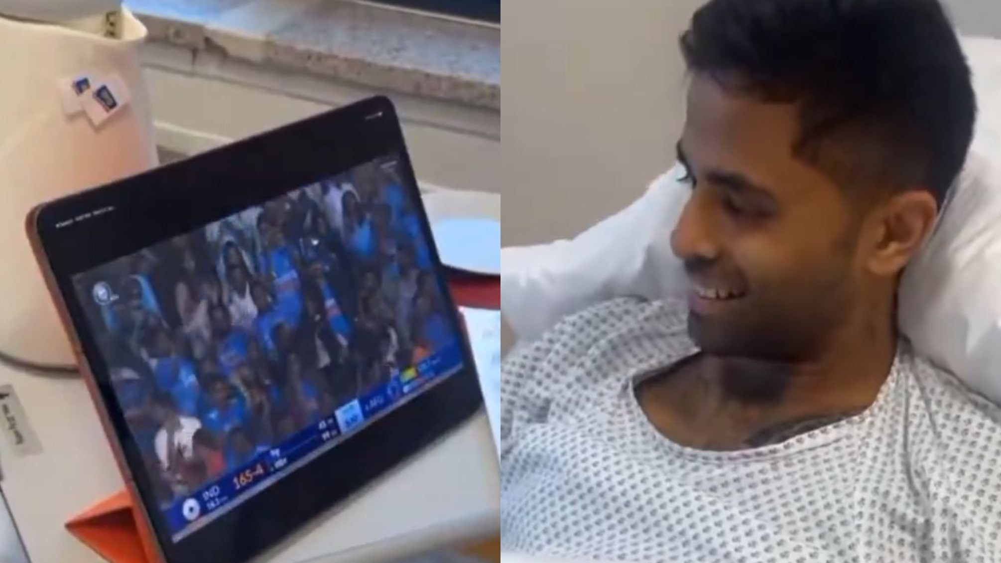 IND v AFG 2024: WATCH- Suryakumar Yadav catches the thrilling 3rd T20I action from hospital bed