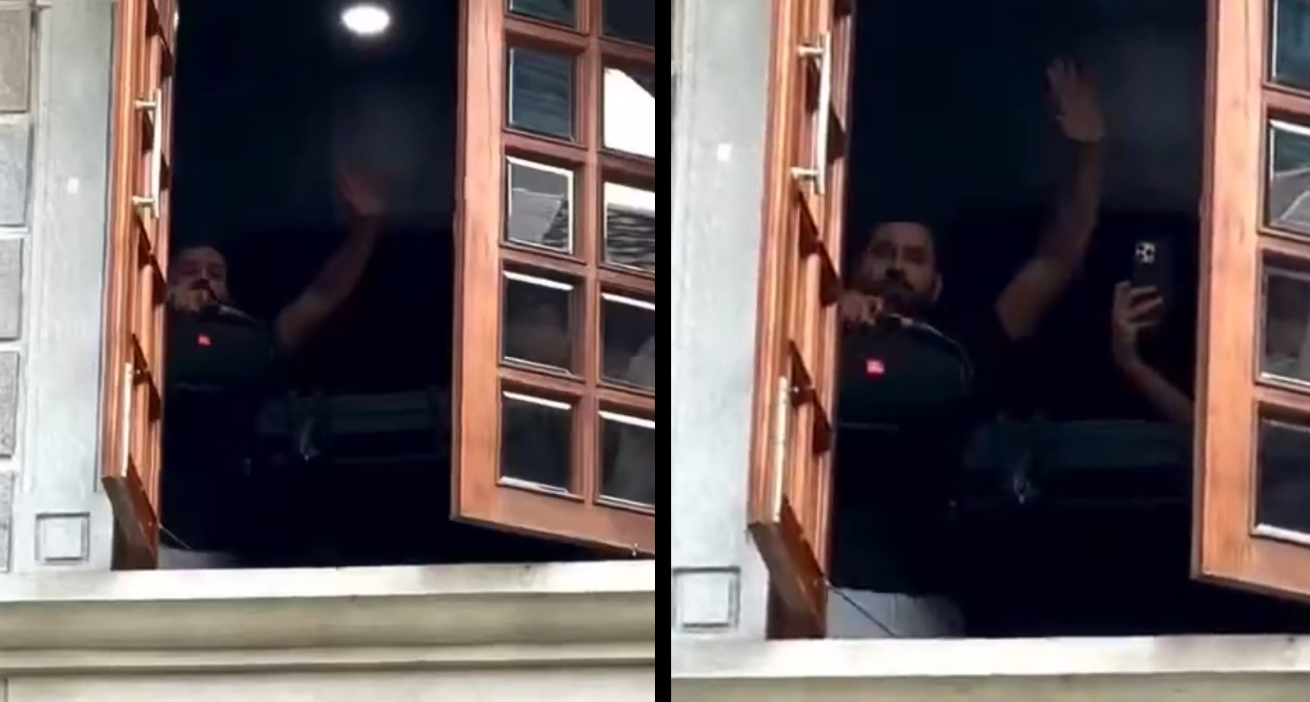 Rohit Sharma gatecrashed a couple's pre-wedding photoshoot | X