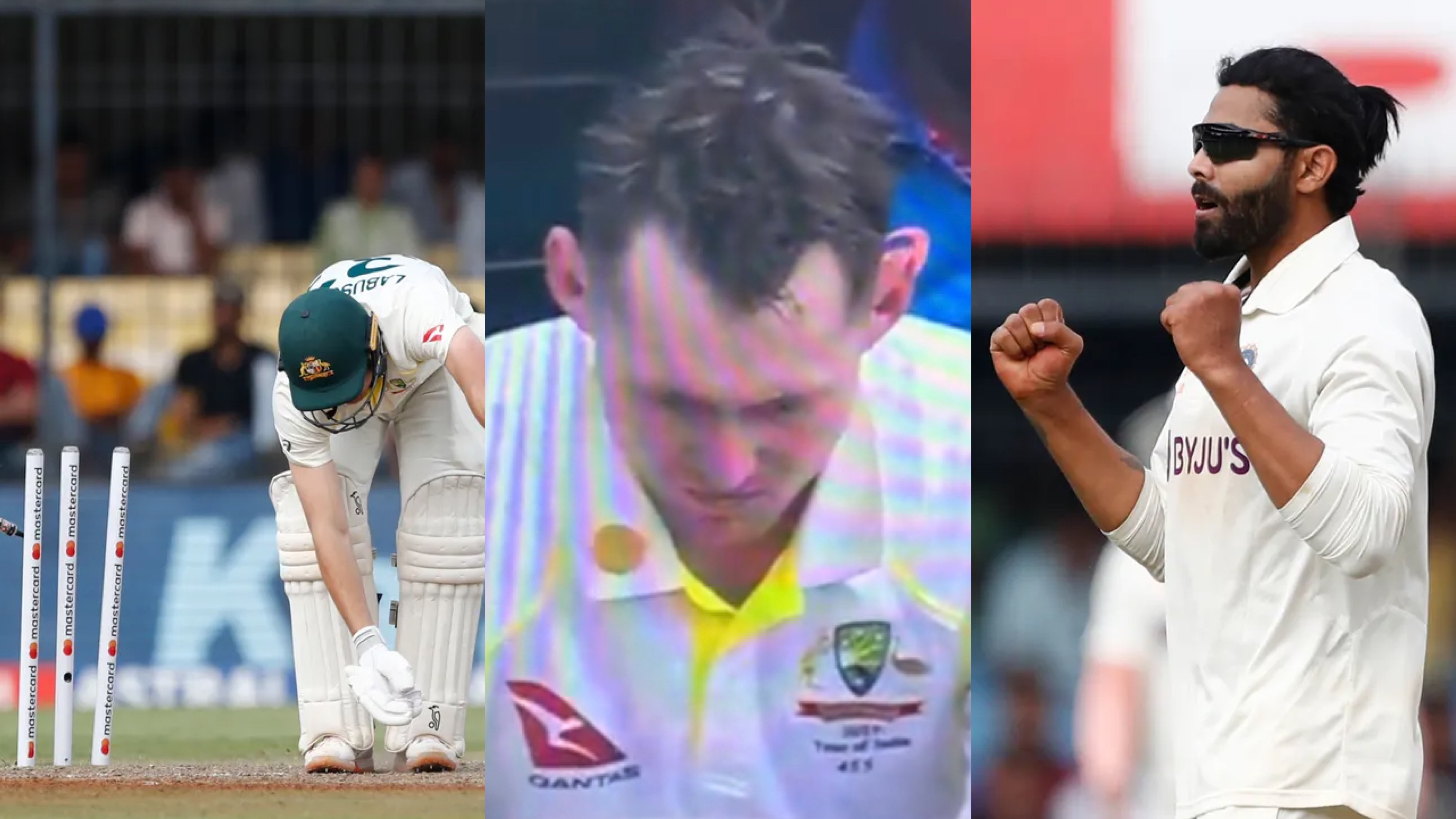 IND v AUS 2023: WATCH - Marnus Labuschagne flabbergasted after falling to Ravindra Jadeja for 4th time