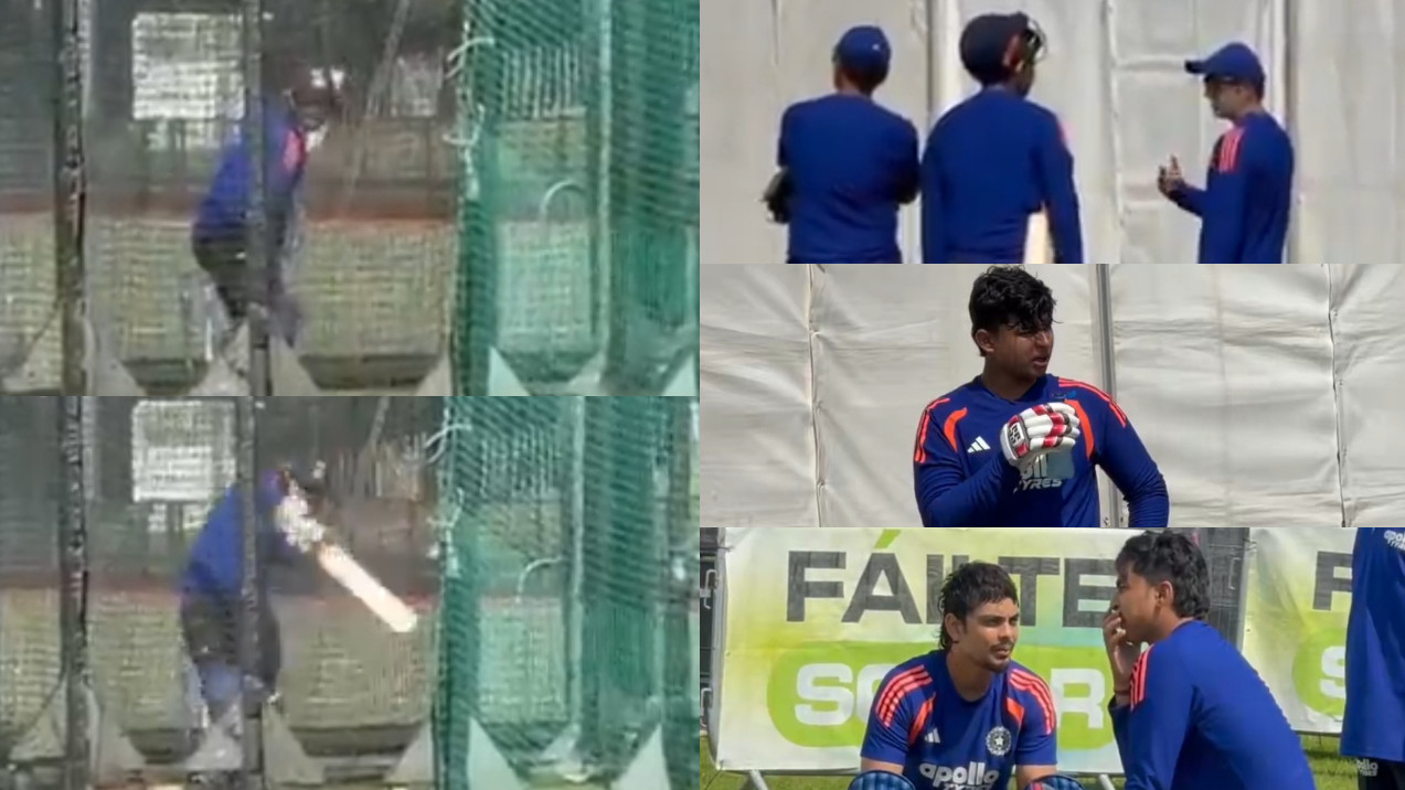 IRE v IND 2026: WATCH- Vaibhav Sooryavanshi’s first batting session with India senior team ahead of potential T20I debut