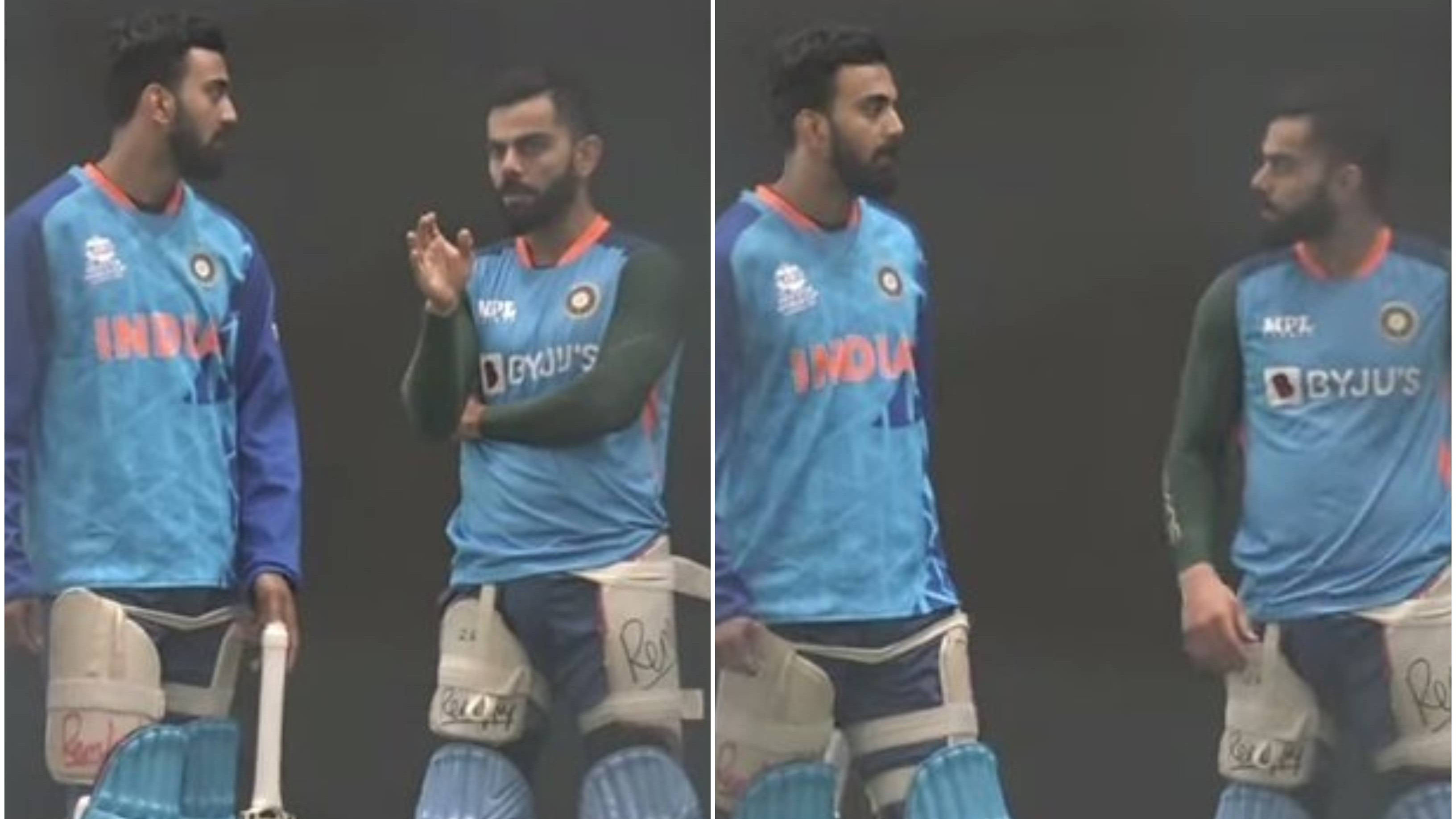 T20 World Cup 2022: WATCH – Virat Kohli comes to KL Rahul’s rescue amid rough patch; shares tips during net session